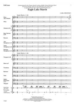 Eagle Lake March (Carl Strommen) 