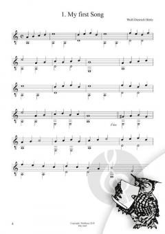 Leichte Spielstücke für Gitarre 