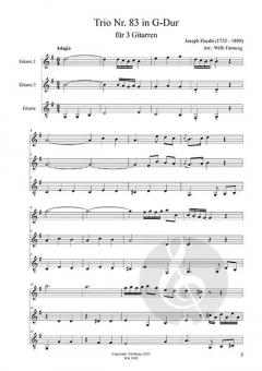 Trio 83 von Joseph Haydn 