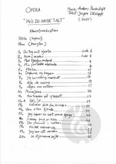 Hvis Du Havde Talt von Anders Nordentoft 