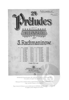 24 Préludes von Sergei Rachmaninow 