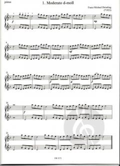 Neue melodische Übungsstücke von Franz-Michael Deimling 