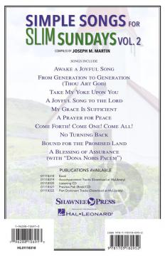 Simple Songs for Slim Sundays 2 