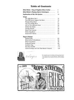 Rags, Stomps and Songs of Blind Blake 