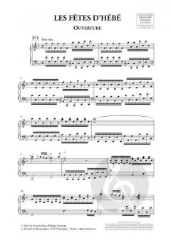 Les Fêtes d’Hébé RCT 41 von Jean-Philippe Rameau 