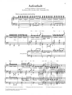 Aufenthalt aus "Schwanengesang" D 957 