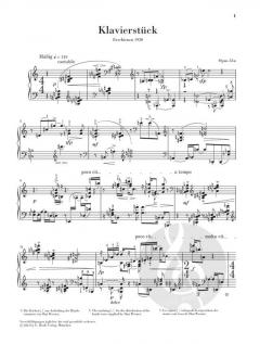 Klavierstücke op. 33a & 33b im Alle Noten Shop kaufen