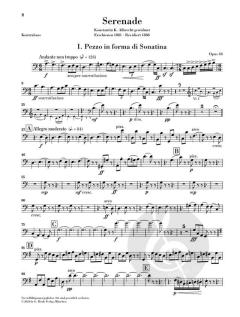 Serenade C-dur op. 48 - Kontrabass 