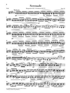 Serenade E-dur op. 22 - Viola 