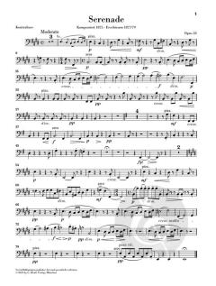 Serenade E-dur op. 22 - Kontrabass 