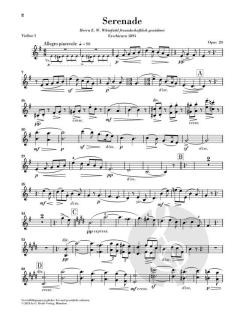 Serenade e-moll op. 20 - Violine 1 