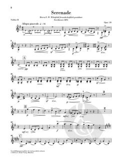 Serenade e-moll op. 20 - Violine 2 