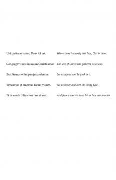 Ubi Caritas von Maurice Duruflé 