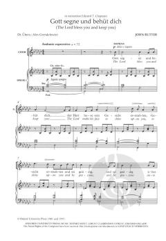 Gott segne und behüt dich 