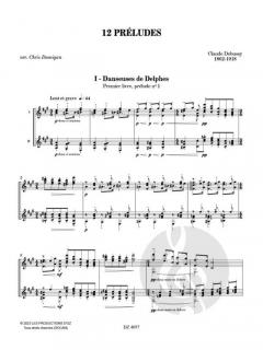 12 Préludes von Claude Debussy 