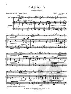 Sonata in E minor von Benedetto Marcello 