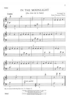 In The Moonlight/Bear Went Over The von Lynn Freeman Olson 