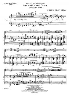 Incantation And Dance von William Grant Still 