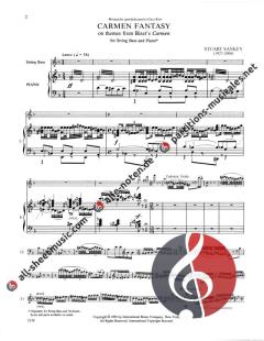 Carmen Fantasy (on themes From Bizet's Carmen) von Sankey 