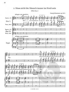 Gesänge Hiobs - Drei Motetten für Chor und Orgel op.60 