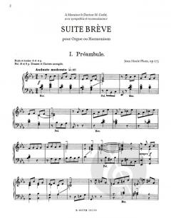 Suite brève für Orgel oder Harmonium op.173 im Alle Noten Shop kaufen