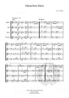 Ein Männlein swingt im Walde 