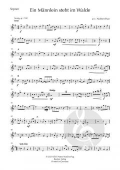 Ein Männlein swingt im Walde 