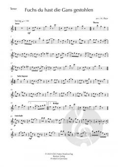 Ein Männlein swingt im Walde 