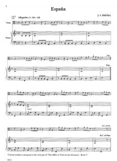 The ABC's Of Viola Book 3 - Easy Piano Accompaniment von Janice Tucker Rhoda im Alle Noten Shop kaufen (Einzelstimme)