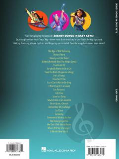 Disney Songs in Easy Keys 