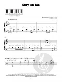 Hit Songs for Five-Finger Piano 