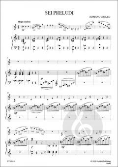 6 preludi von Adriano Cirillo 