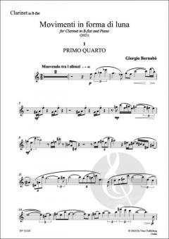 Movimenti in forma di luna von Giorgio Bernabò 