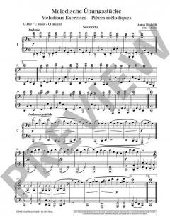 Melodische Übungsstücke op. 149 von Anton Diabelli 