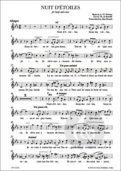 Nuit d'étoilles von Claude Debussy 