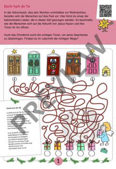 Mein Musik-Rätselblock - Weihnachten  