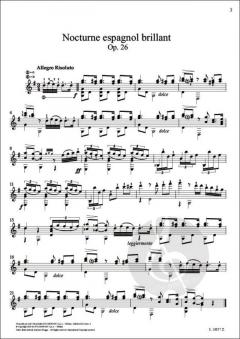 Nocturne Espagnol Brillant op. 26 - Simple Mélodies op. 33 