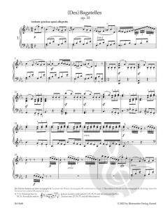 Sämtliche Bagatellen für Klavier von Ludwig van Beethoven (Download) 