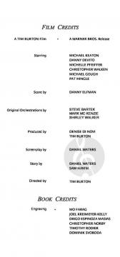 Batmans Rückkehr von Danny Elfman 