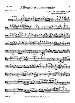 Allegro Appassionato Op. 43 von Camille Saint-Saëns 