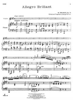 Allegro brillant op. 19 von Willem Ten Have 