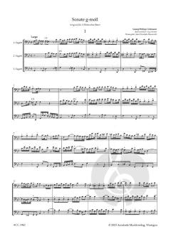 Sonate g-moll von Georg Philipp Telemann 