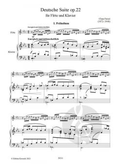 Deutsche Suite op. 22 von Clara Faisst 