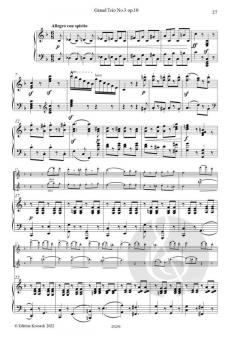 Grand Trio No. 3 op. 10 von John Clinton 