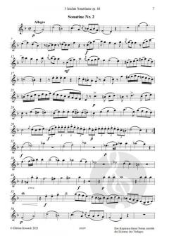 3 leichte Sonatinen op. 48 von Ignaz Pleyel 