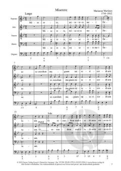 Miserere von Marianna von Martines 