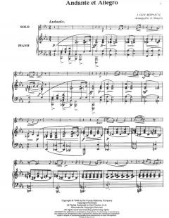 Andante et Allegro von Joseph Guy Ropartz 