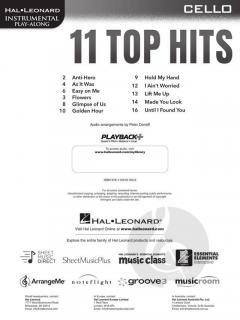 11 Top Hits for Cello im Alle Noten Shop kaufen kaufen