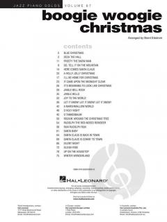 Jazz Piano Solos Series Vol. 67: Boogie Woogie Christmas 