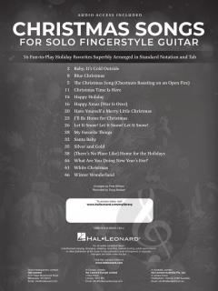 Christmas Songs for Solo Fingerstyle Guitar 